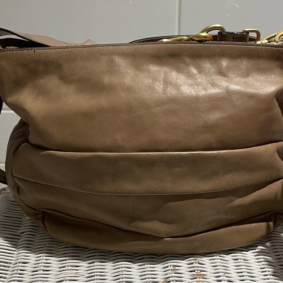 Vintage Tan Leather Juicy Couture purse - Picture 3 of 12